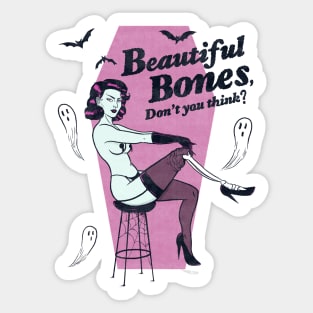 Beautiful Bones Sticker